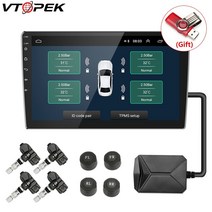 한국 타이어 교체 셀프 가성비 호환 vtopek usb tpms car Tire for, 내장 센서로