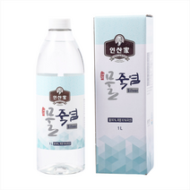 (주)인산가 정품 물죽염실버 1L 인산죽염 +2개 이상 구입시 사은품 홍삼초코크런치(49g), 5000g, 5병
