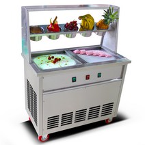 철판 아이스크림 제조기 여름 제빙기 업소용 슬러시, E 모델 (사진참조)