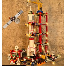 NASA 어드벤쳐 우주왕복선 비행기 전투기 화성탐사선 레고 선물 선물용, 대형로켓발사센터 1911피스