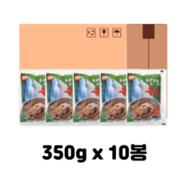 농민식품 냉면육수 350g X 10봉
