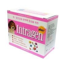 분말 면역증강 소화제 설사약 유산균 장염 강아지 애견 인트라젠 플러스 종합 영양제 30포, 인트라젠 플러스 30포