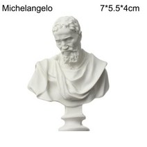 천사상 피규어 미니어처 신 미니 입상 석고 동상 그리스 신화 유명인 조각 드로잉 -165, Michelangelo