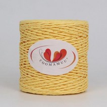 자이언트얀 핸드다잉얀 가방 키링 크로스백 이불 친환경 라피아 밀짚 원사 손 뜨개질 수제 핸드백 트위스트 크로셰