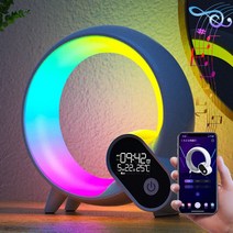 Meyuge Led 스마트 무드등 감성 오로라 rgb조명, 흰색