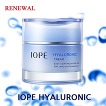 [베스트몰] 아이오페 히아루로닉 크림 50ml 수분 영양 보습 촉촉 #3828EA, 1, 본상품선택