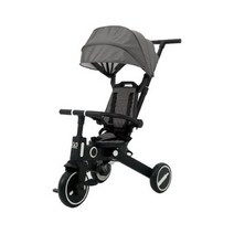 보아미 베네베네 고급 올인원 다기능 세발자전거 접이식 차콜 아이보리 겉박스파손제품