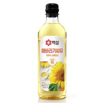 백설 해바라기유, 900ml, 4개 상품 사진
