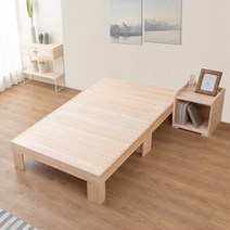 편백나무원목/통판 싱글침대프레임/매트리스별도/수도권무료배송, 윈스통판프레임, 매트리스선택안함