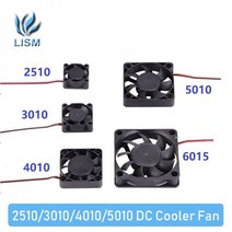 송풍기 브로워 휴대용 차량용 낙엽 세차 청소기 3D 프린터 팬 12V 24V 볼 베어링 2510/3010/4010/5010/6015 냉각 터보 부품 용 브러시리스 DC 쿨러, 6015 24V