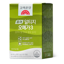 고려은단 퓨어 알티지 rTG 오메가3 60캡슐, 26개
