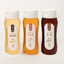 지리산일대에서 체밀한 천연꿀3종 선물세트, 300g, 3입