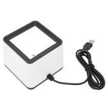 택배 바코드 스캐너 2d 데스크탑 다기능 핸즈프리 유선 usb 대형 바코드 리더 qr 화면 바코드 스캐닝 스캐너 인식기