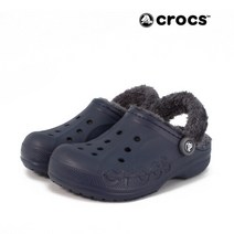 크록스 Crocs 바야 라인드 퍼즈 스트랩 클로그 206633-4HE