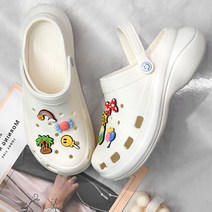 가벼운 무게 미끄럼 방지 방수 여름물놀이 키높이 샌들 5cm