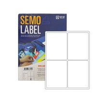 f20 146960 세모네모 라벨지 박스 4칸 100매입 C3020 210x297 1개, 상세페이지 참조, 상세페이지 참조, 상세페이지 참조