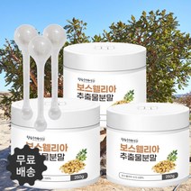 관절 보스웰리아 보수엘라 보스웰릭산 보스엘리아 원물 보수엘리아 추출분말 가루 유향나무 250g/3통