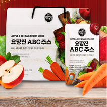 제주농장_청정 제주에서 사과 비트 당근 으로 만든 요망진 ABC 주스 1박스 (80ml x 30포), 2400ml, 3개