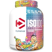 Dymatize ISO 100 Isolate Whey Protein Powder 다이마타이즈 ISO 분리 유청 단백질 보충제 생일 케이크 맛 2.3kg, 벌스데이 케이크 2.3kg