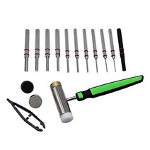 그립 gunsmithing 해머 앰프 펀치 세트 - 교체 가능한 해머 핀 펀치 정렬 도구