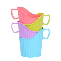 종이컵홀더 손잡이 컵받침 10개입(색상혼합)종이컵홀더 컵홀더 컵받침 종이컵받침 종이컵손잡이 손잡이컵받침 손잡이홀더 종이컵디스펜서, 색상혼합발송