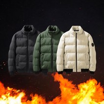 따뜻한 숏패딩 크롭 아우터 남녀공용 점퍼 경량 대장 패딩 3종