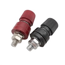 큐브 마그네틱 자석 선수용 고급형333 6mm 터미널 블록 M6 나사 직경 전원 공급 장치 포스트 커넥터 2 개, 한개옵션0