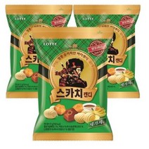 롯데제과 스카치 캔디 세가지맛, 12개, 100g