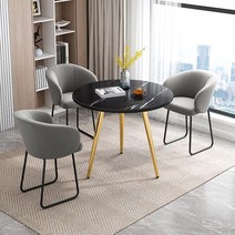 원형 테이블 카페 식탁 커피 레저 가정용 넷레드 유럽식 밀크티 콤비 심플티 북유럽 거실