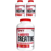 산 PH-모디파이드 크레아틴 캡슐, 120개입, 3개