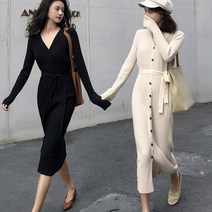 리더스타 2-A-281 여성원피스 기본핏 원피스 니트원피스 긴팔 롱원피스