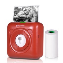 핸드폰사진인화기 사진출력기Peripage A6 304DPI 미니 포토 BT 프린터 포켓 마커 7 롤 용지 휴대 전화, 11 Set 5