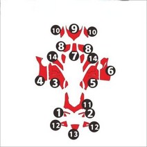 오토바이 탱크 프로텍터 스티커 전체 자동차 TPU 투명 보호 스크래치 데칼 Ducati Panigale V4 V4R V4S, 4