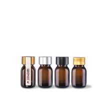 유리병 더치병 (갈색)커피30ml갈색(A) 28파이, 스탬빙검정, 1개