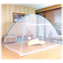 콘티 원터치 모기장 텐트 심플형 1-2인용 침대 원룸 방충망 실내 가정용 캠핑 유아, 옵션1 심플형 200x120cm(1-2인용)