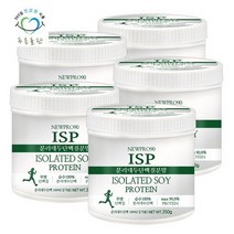 푸른들판 분리 대두 단백질 분말 100% ISP 350gx5통, 없음