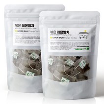 늘해찬 볶은 레몬밤 삼각티백 대용량, 1g, 100개입