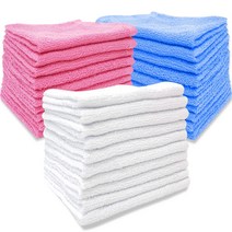 타올인 행복한 면 행주 36g 30x45cm 업소용행주+물수건 주방 +식당, 분홍, 1장