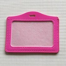 패션 PU 가죽 신용 카드 홀더 명함 케이스 남자 여자 학생 만화 배지 버스 ID 커버 지갑