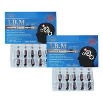 호주 네이쳐스탑 IBM 780MG 60정 Improve Boost Memory 2팩, 2개