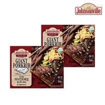 쟌슨빌 자이언트 참나무 폭립 500g 2팩, 2개, 참나무 500g