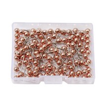 코르크 콜크 보드판 까꿍판 환경판 메모판 메뉴판 1000PCS 맵 압정 푸시 핀 4MM 6MM 플라스틱 헤드 스틸 포, 03 주황색_01 6mm