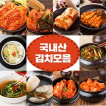 국내산 재료 다양하게 맛보는 깔끔한 김치 10종모음, 국내산 맛김치 2kg