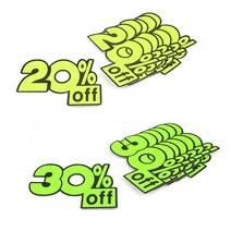 [풀리줄리] 20 30 프로 디씨 디스카운트 쎄일 소형 쇼카드 7p 슈퍼 마켓 마트 매장, 02 / 옵션_30프로