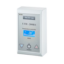 우리엘 필름판넬 통신용 온도조절기 UTH-200RS (흰색)