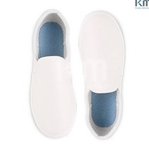 발편한 의료기기 제조업체 발등막힌 방진화 대전방지 연구실 흰색 실내화 제약회사클린룸 막혀있는 슬리퍼