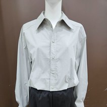 시에로 MBERSIE 밑단 턱볼륨 크랍셔츠 SJ3SHF13M