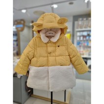 아가방 [동아쇼핑점] 겨울 남아여아공용 외출필수템!! 찬바람도 걱정없이~/패딩점퍼 /외출복 등원복/가볍고따뜻함 부드러운퍼안감 후드탈부착 앙증맞고 귀여운 중기장 로디데이배색웰론점퍼