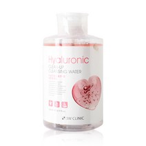3W 클리닉 히알루로닉 클린업 클렌징 워터 500ml, 단품