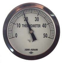 빈터스 파이프인테리어 온도계 15A20A 파이프악세사리, 1개
